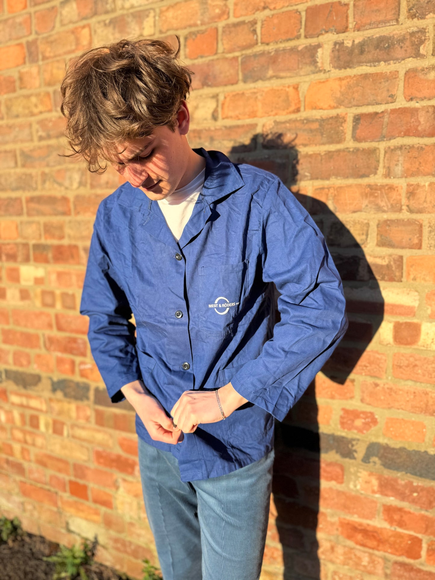 Vintage European Work Jacket Classic Utility Shirt/Jacket Medium