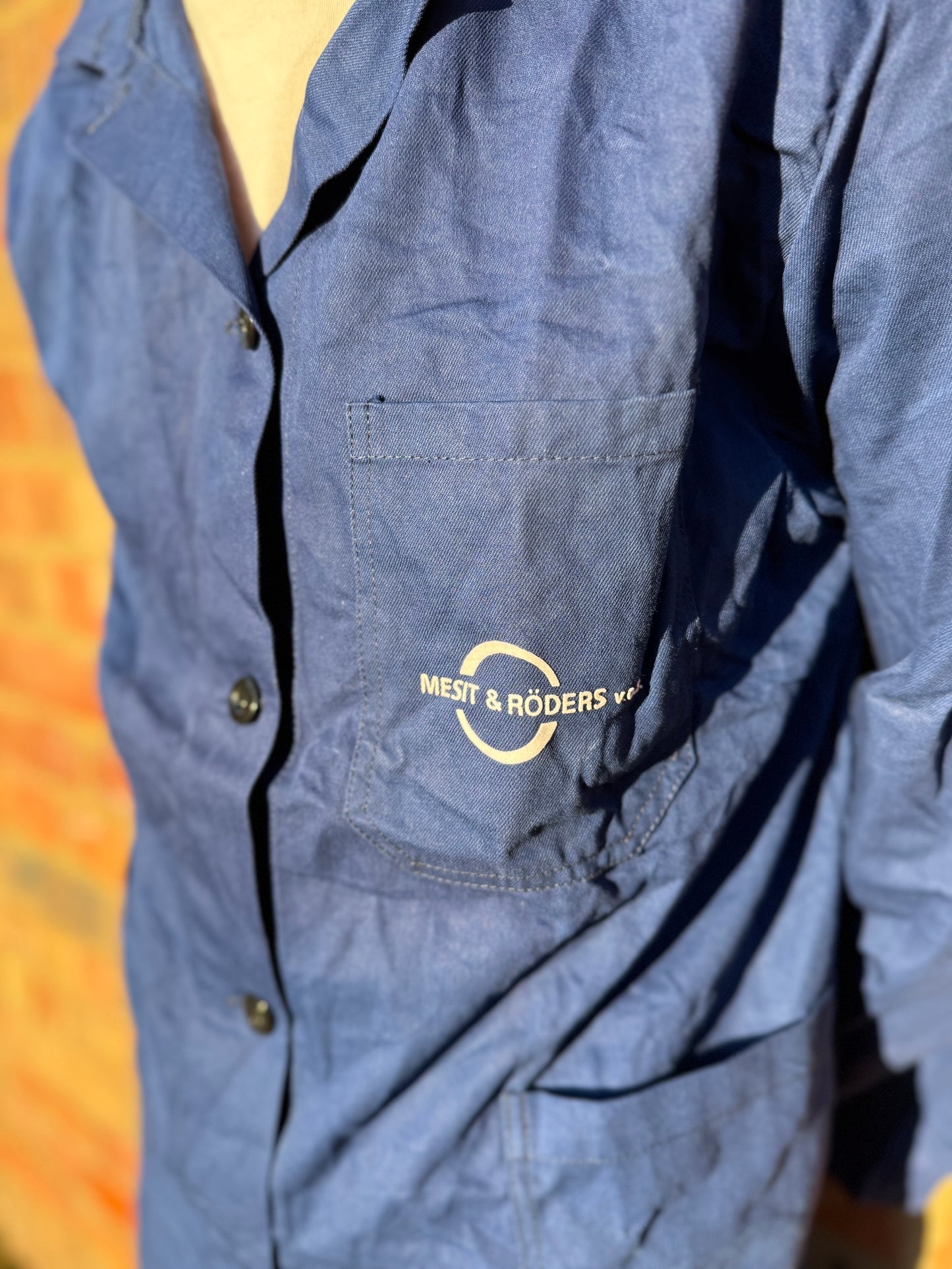 Vintage European Work Jacket Classic Utility Shirt/Jacket Medium