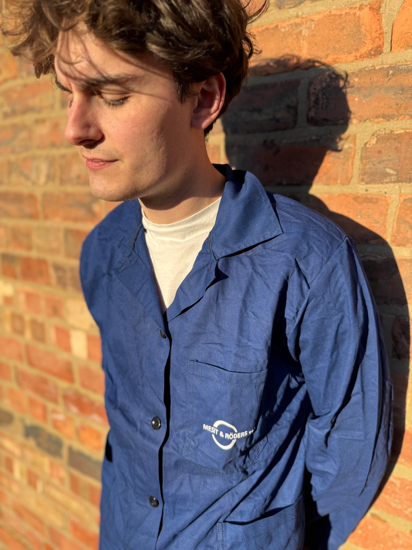 Vintage European Work Jacket Classic Utility Shirt/Jacket Medium