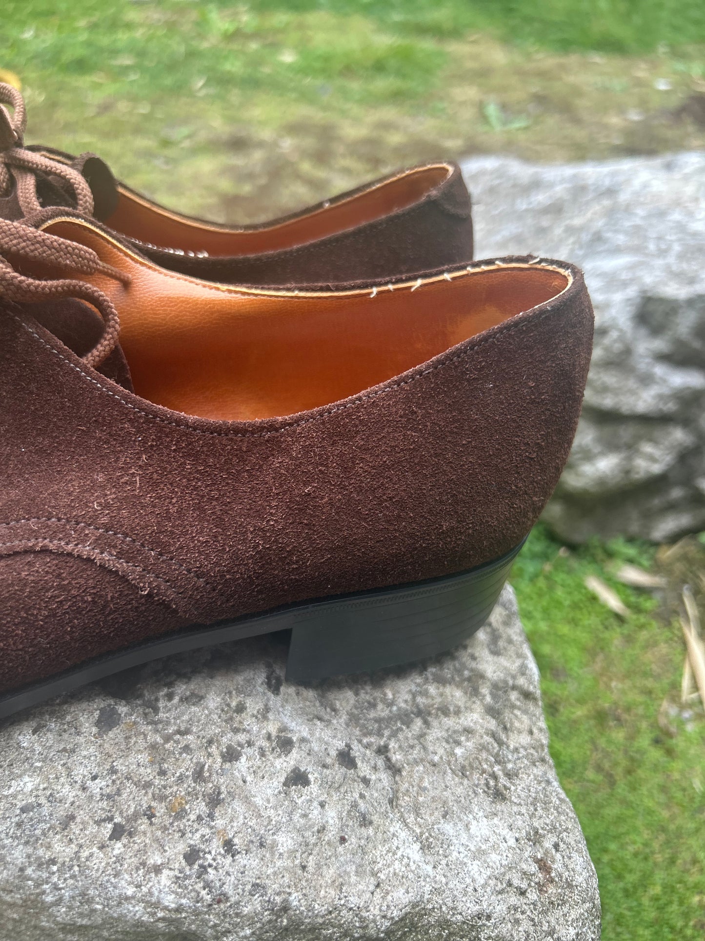 Vintage 1960s Style Men’s Clarks Suede Shoes Size 9