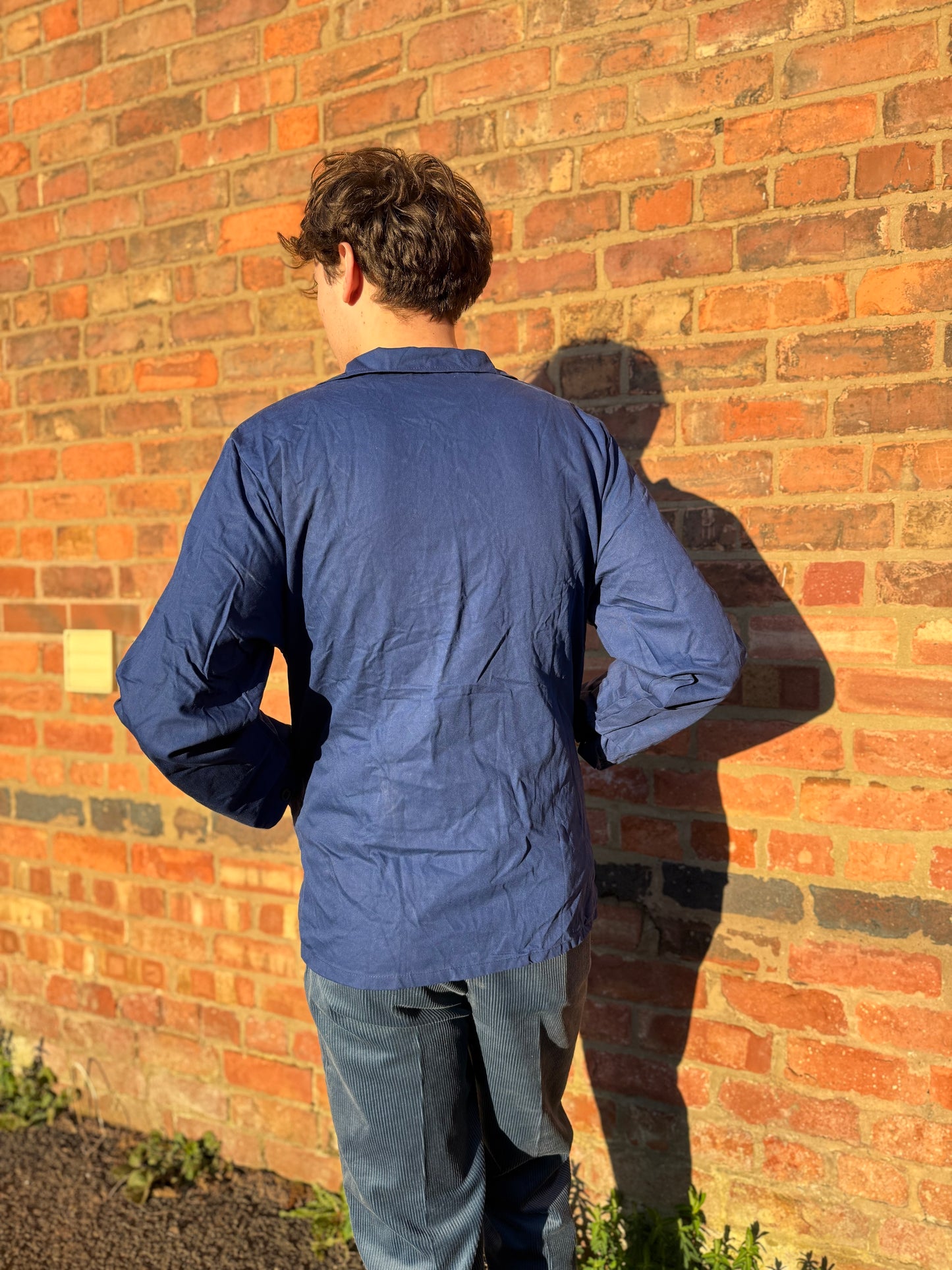 Vintage European Work Jacket Classic Utility Shirt/Jacket Medium