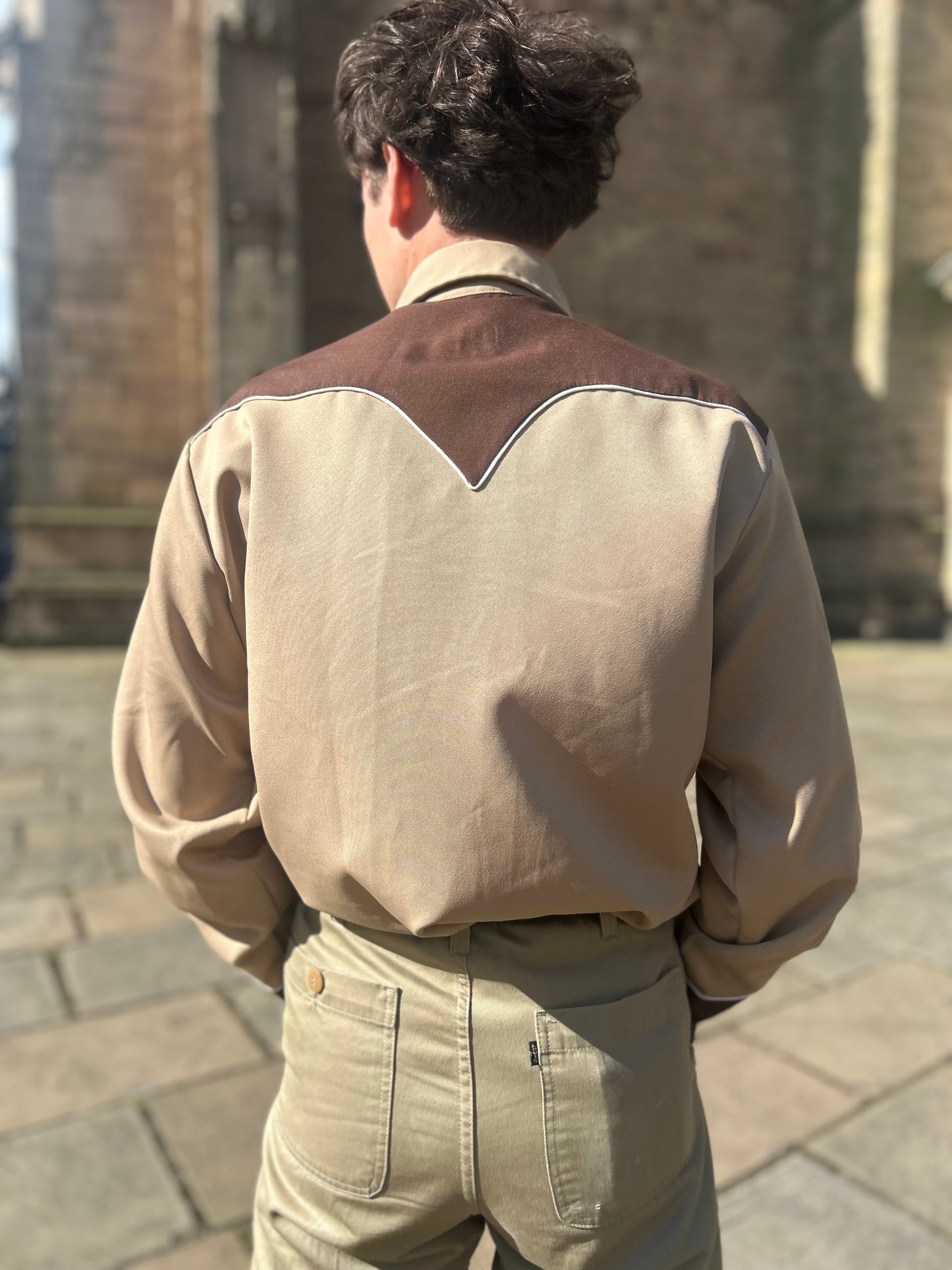 Vintage H Bar C Embroidered Western Shirt
