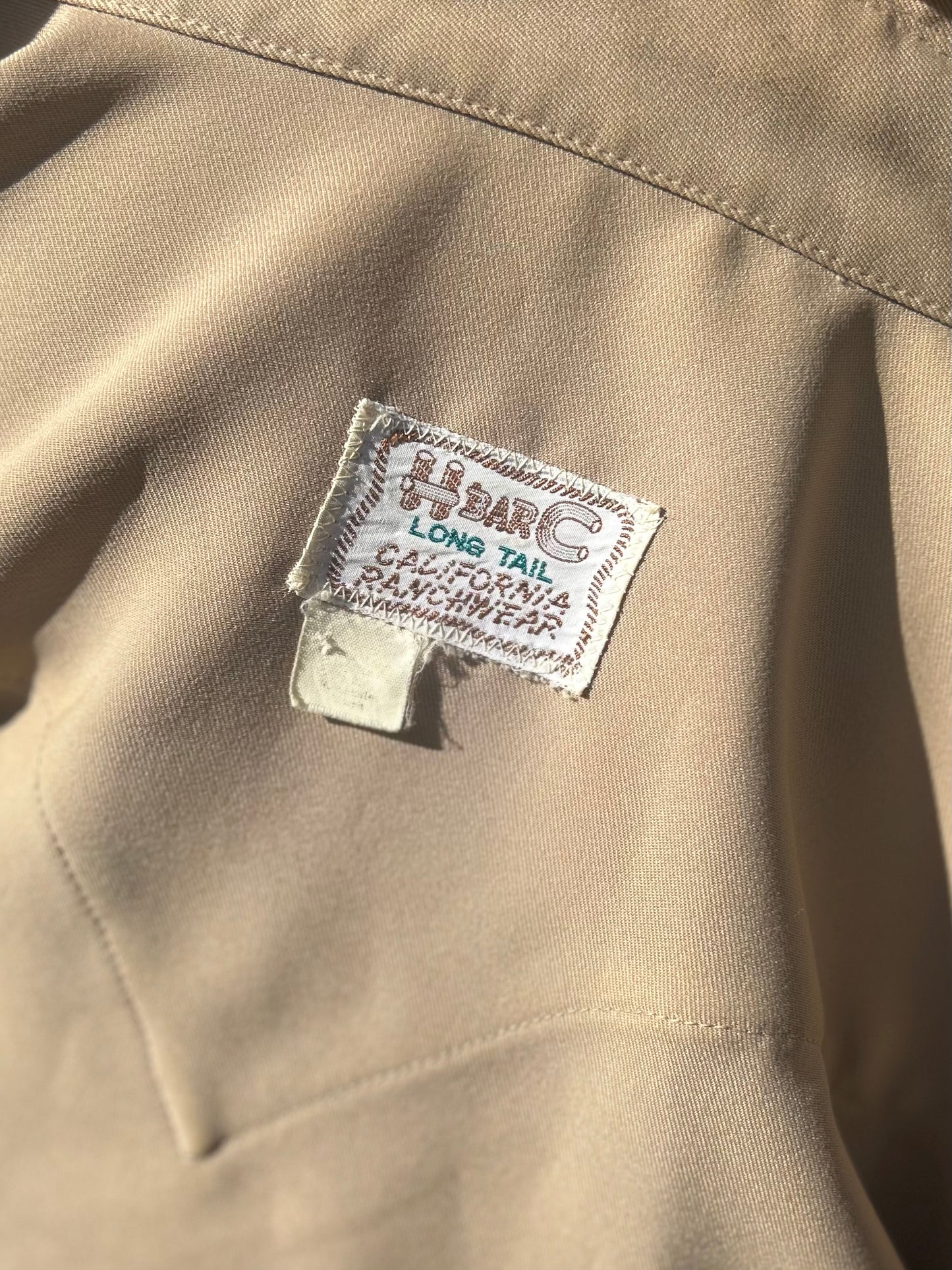 Vintage H Bar C Embroidered Western Shirt