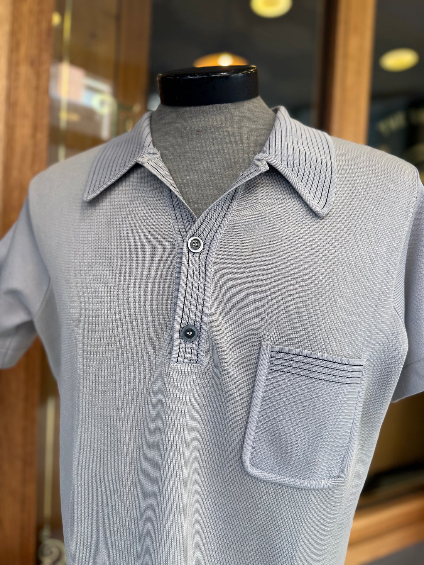 Vintage Gabicci 1970s Style Collared Shirt Medium 40"
