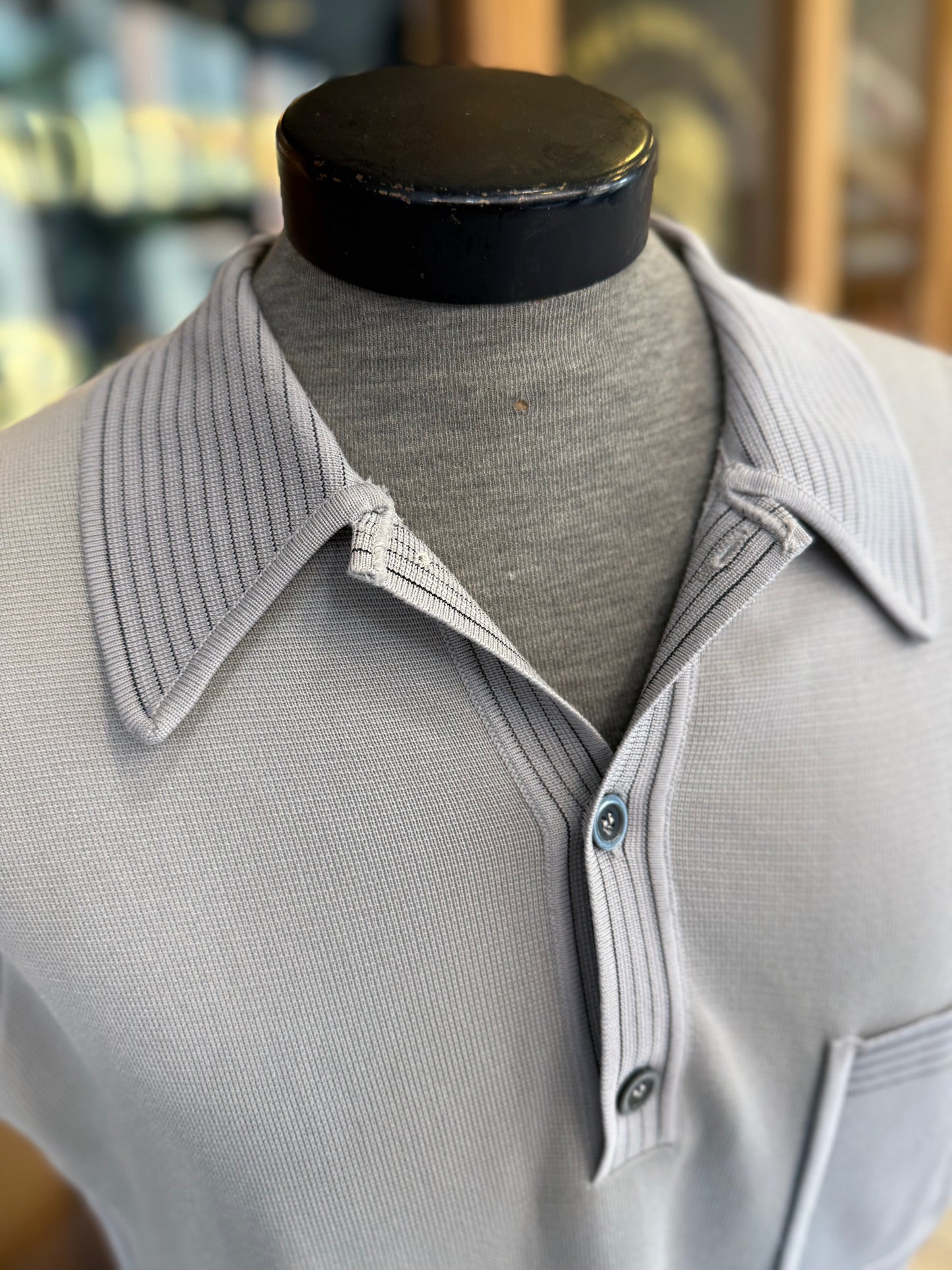 Vintage Gabicci 1970s Style Collared Shirt Medium 40"