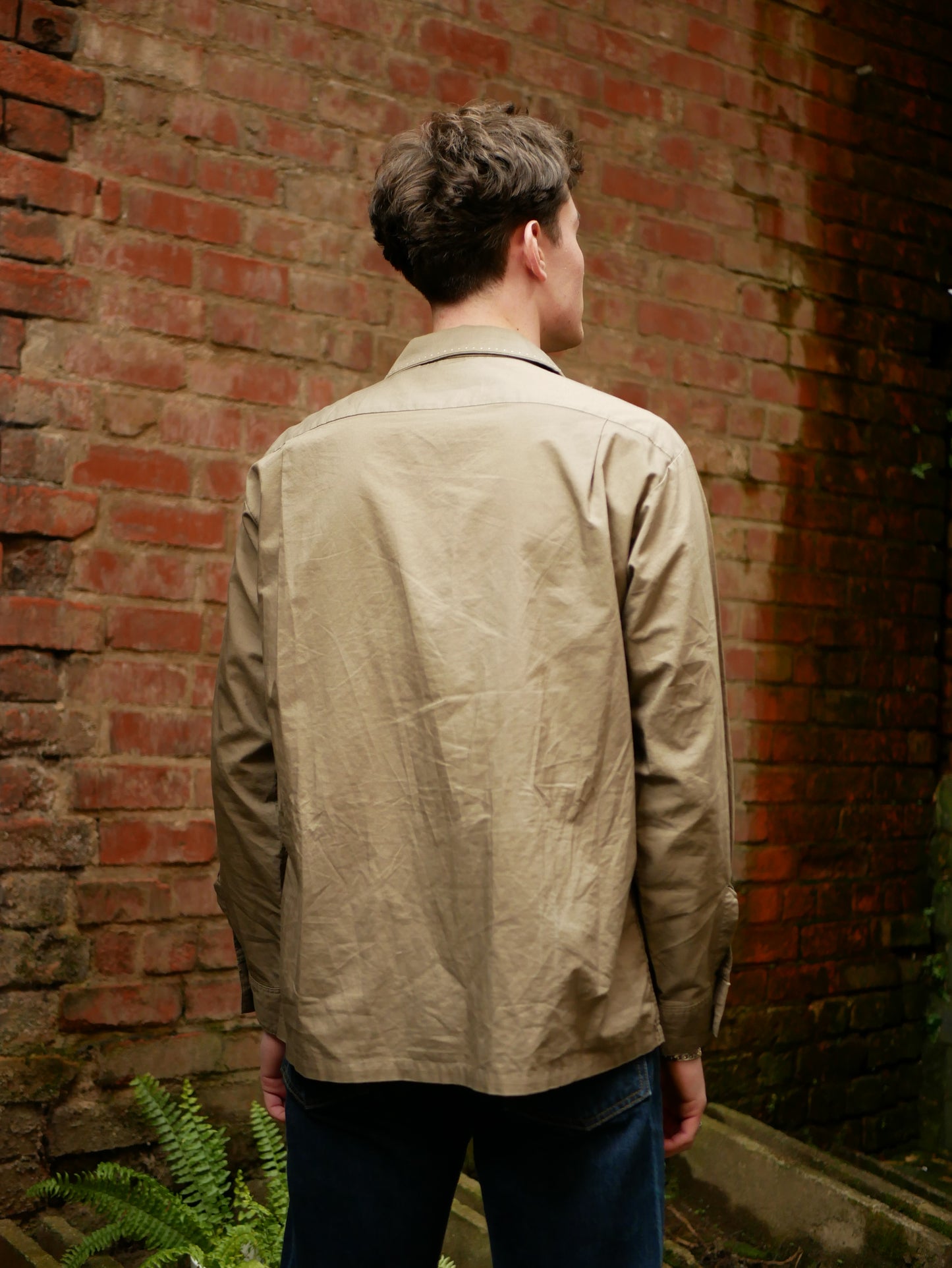 Vintage 1950s Arrow Looped Collar Shirt