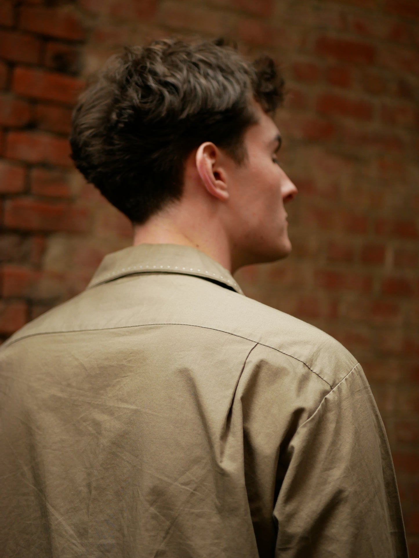 Vintage 1950s Arrow Looped Collar Shirt