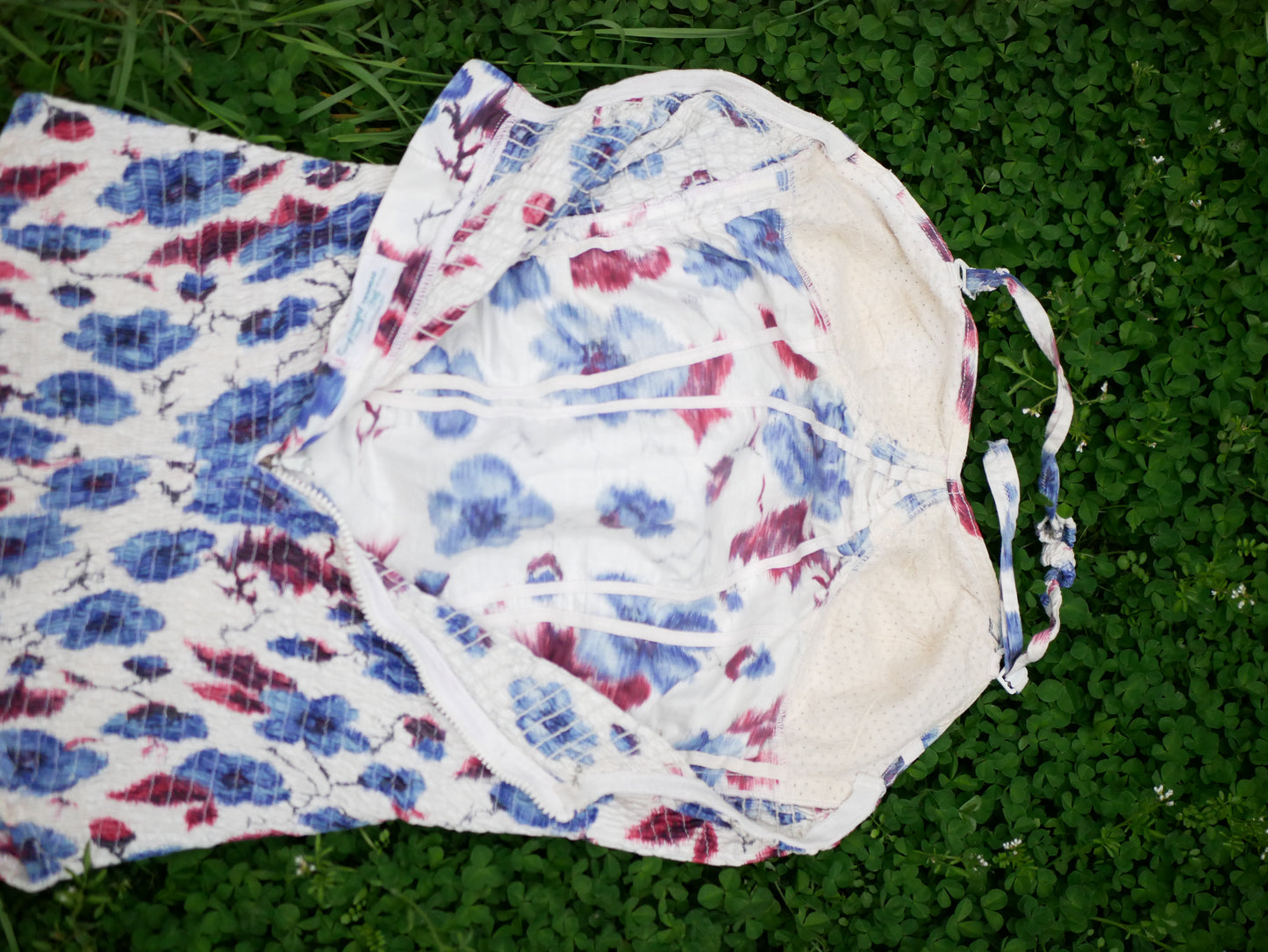 Vintage Gossard Brand 1950s Floral Lined and Shaped Halterneck Swimsuit Small