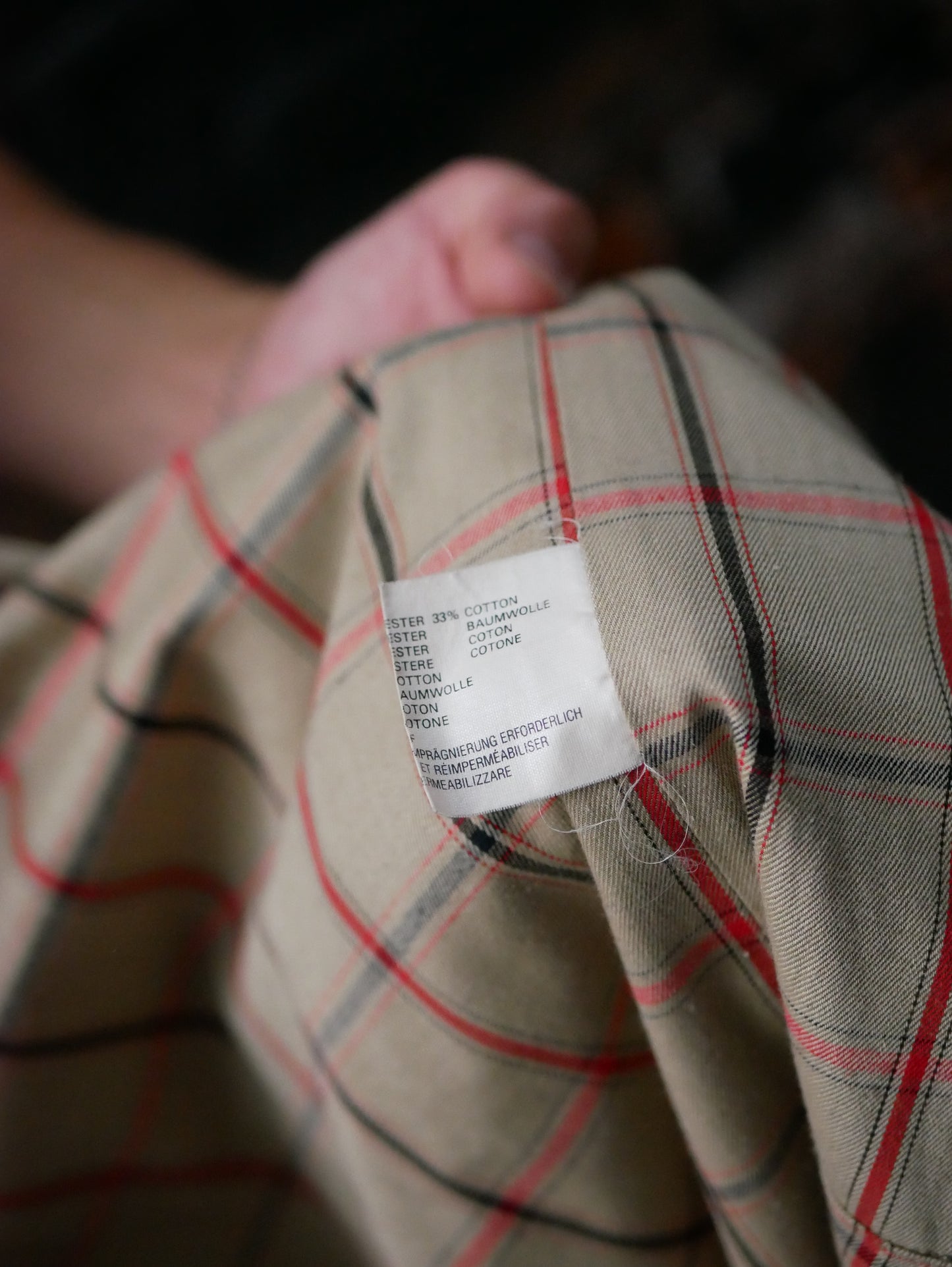 Classic Style Vintage Austin Reed Macintosh Overcoat Open Collar Large