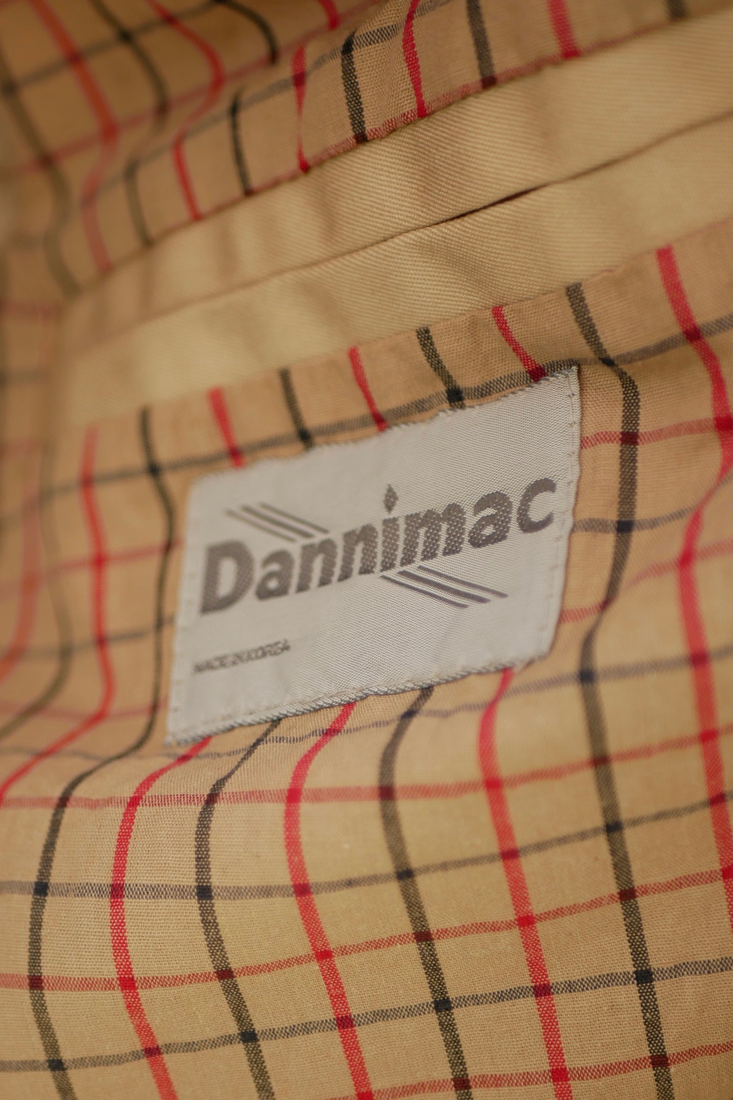 Vintage Dannimac Mens Trench Mac Overcoat